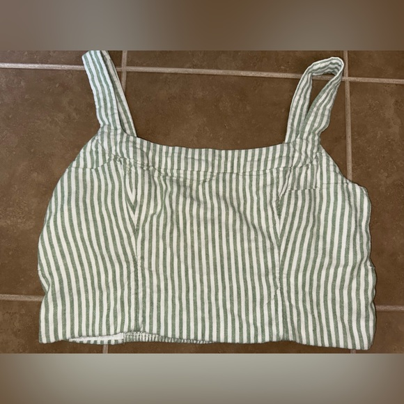 Abercrombie Striped Cropped - Picture 1 of 7